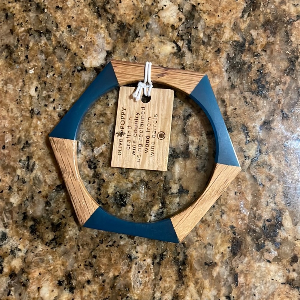 1/4” Bracelet made from Wine Barrels